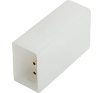 Коннектор прямой FERON LD5058I для соединения светодиодных светильников сер 51728