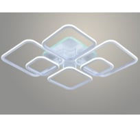 Люстра РОСТОК DK05839/6 PR WT белый 232W+10W LED RGB 3000-6500K d715 ПДУ(ИК) диммер, HN23 988033237