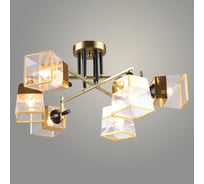 Люстра РОСТОК A4351/6 COP+BK медь/черный 6x60W E27 d680 h300, QH24 988385315