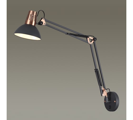 Бра ODEON LIGHT, раздвижное металл E27 60W KAPAL 3318/1W