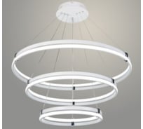 Люстра РОСТОК DK06038/3 PR WH+CR белый/хром 406W LED 3000-6500K d800 ПДУ(ИК) диммер, HN22 988028274