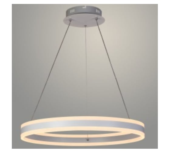 Люстра РОСТОК DK06036/1 PR WH белый 136W LED 3000-6500K d600 ПДУ(ИК) диммер, HN23 988369568