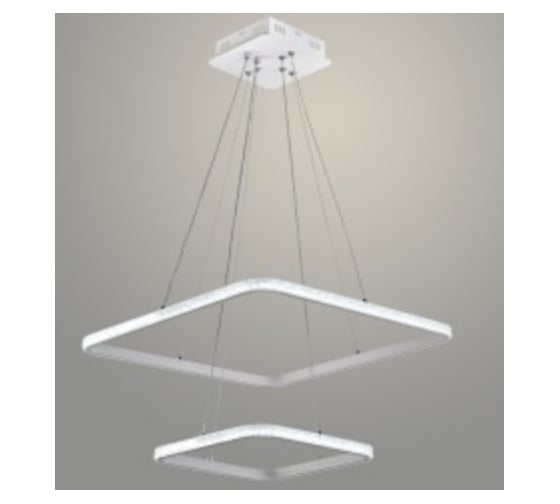 Люстра РОСТОК DK06316/2 PR WT белый 104W LED 3000-6500K d500 ПДУ(ИК) диммер, HN23 988371497