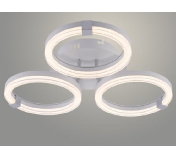 Люстра РОСТОК DK06303/3 PR WT+CR белый/хром 66W LED 3000-6500K d515 ПДУ(ИК) диммер, HN23 988371642