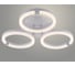 Люстра РОСТОК DK06303/3 PR WT+CR белый/хром 66W LED 3000-6500K d515 ПДУ(ИК) диммер, HN23 988371642 1
