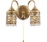Бра ODEON LIGHT, с выключателем, металл E14 2х40W SALONA 2641/2W 1