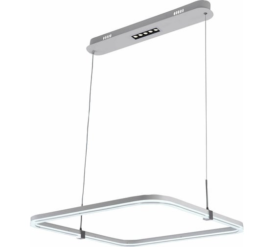 Люстра РОСТОК DK06302A/1 PR WT+CR белый/хром 80W+5W LED 3000-6500K d645 ПДУ(ИК) диммер, HN23 988371650 1