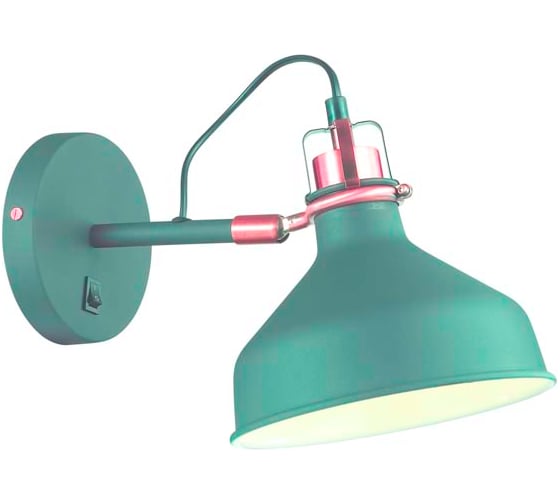 Бра ODEON LIGHT, с выключателем, металл E27 40W LURDI 3329/1W 1