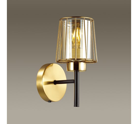 Бра ODEON LIGHT, с выключателем стекло E27 60W DOGANA 4656/1W