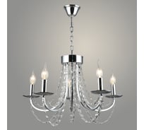 Люстра РОСТОК KH2161/5 CH хром 5x60W E14 d560 h640 crst, QH23 988367646