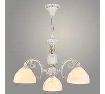 Люстра РОСТОК N2639/3 WG белое золото 3x40W E27 d560, QH19 987683268