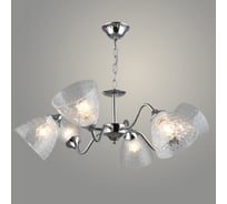 Люстра РОСТОК KH2155/6 СН хром 6x40W E27 d650 h460, QH23 988370965