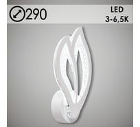 Бра РОСТОК LI8420/1 WT белый LED 22W 3000-6500K d290, HN21 988008080