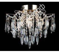 Люстра РОСТОК E2049/4+4 FGD золото 4x60W E27+4x3W LED d410 h350 ПДУ, QH21 988011240