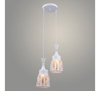 Подвес РОСТОК 27358/2HQ WT белый, 2x60W, E27, h1000, KK23 988033951