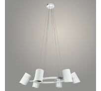 Люстра РОСТОК DWS536/6 WT белый 6x7W GU10 d650 h1200, SHGN23 988033816