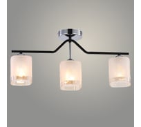 Люстра РОСТОК GH51015/3 BK+CR черный/хром 3x60W E27 d570 h280, KK23 988367162