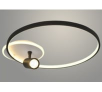 Люстра РОСТОК FX60081/1+1 BK+WT черный/белый 55W+5W LED 3000-6000K d550 ПДУ диммер, MGF23 988366652