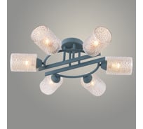 Люстра РОСТОК GH51095B/6 BL голубой 6x60W E27 d570 h170, KK23 988367139