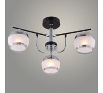 Люстра РОСТОК GH51083/3 BK+CR черный/хром 3x60W E27 d580 h260, KK23 988367119