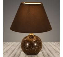 Настольная лампа РОСТОК 18324 COF коричневый/коричневый абажур h240 1x60W E27, DIY22 988017894