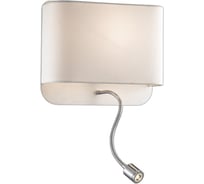 Бра ODEON LIGHT, с подсветкой, текстиль E27 LED 60W+1W LED BOSTRI 2588/2W