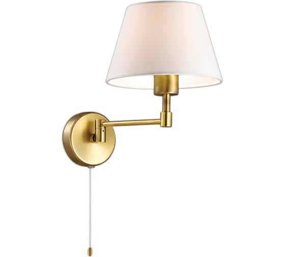 Бра ODEON LIGHT, с выключателем, текстиль E27 40W GEMENA 2481/1W 1