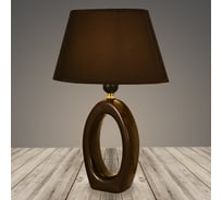 Настольная лампа РОСТОК 18335 COF кофе/кофе абажур h400 1x60W E27, DIY22 988017908