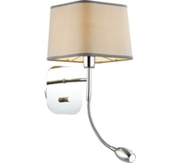 Бра ODEON LIGHT, с подсветкой, ткань, E14 LED 1х40W 3W EDIS 4115/2W