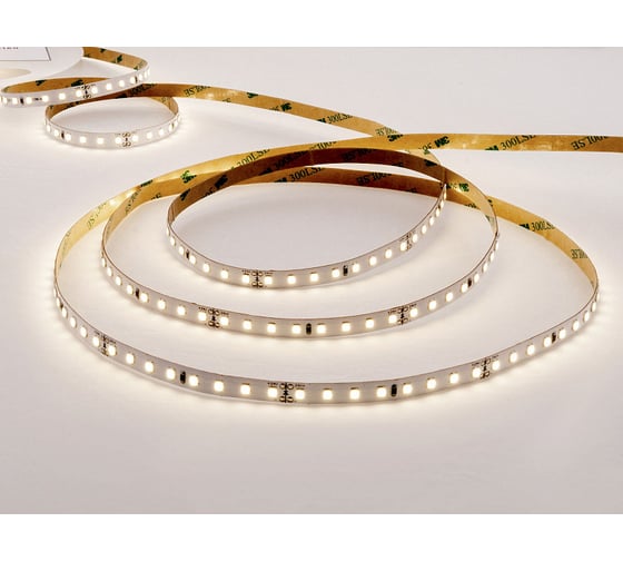 Светодиодная лента LEDS POWER 2835, 112/м, 10Вт/м, 24В, теплая LUX160 006116