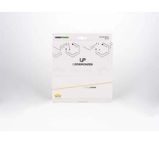 Светодиодная лента LEDS POWER 2835, 112/м, 10Вт/м, 24В, теплая LUX160 006116