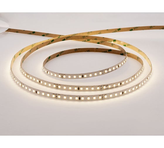Светодиодная лента LEDS POWER 2835, 128/м, 12В,т/м, 24В, теплая LUX160 006147
