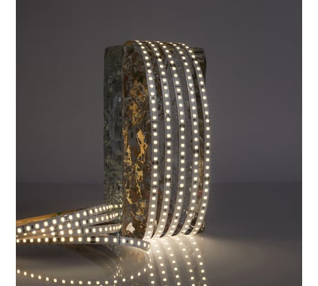 Светодиодная лента LEDS POWER 2835, 128/м, 12В,т/м, 24В, нейтральная, серия ПРО140 005171
