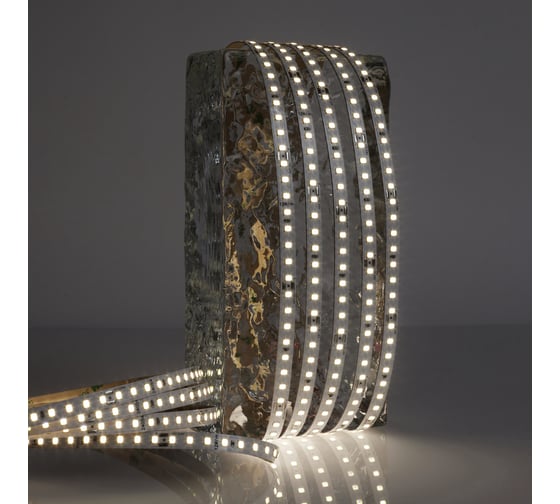 Светодиодная лента LEDS POWER 2835, 128/м, 12В,т/м, 24В, холодная, серия ПРО140 005195 1