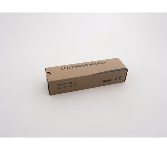 Блок питания LEDS POWER 150Вт, 12В, BLACK 003009