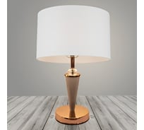 Настольная лампа РОСТОК 6630W белый абажур h40см 1x44W E27, DUO22 988027488