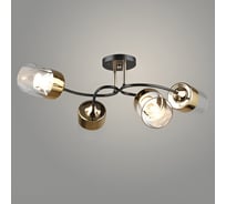 Люстра РОСТОК N5984/4 COFFEE+FGD кофе/золото 4x40W E27 d685 h270, QH23 988370768