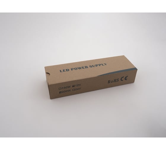 Блок питания LEDS POWER 200Вт, 12В, BLACK 00 3023