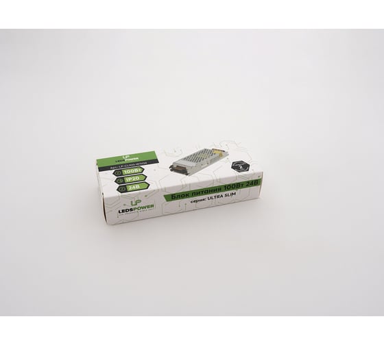 Блок питания LEDS POWER 100Вт, 24В, ULTRA SLIM 002712