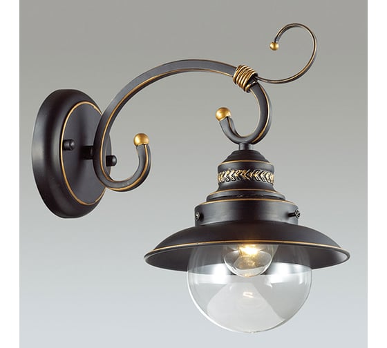 Бра ODEON LIGHT, стекло E27 60W SANDRINA 3249/1W