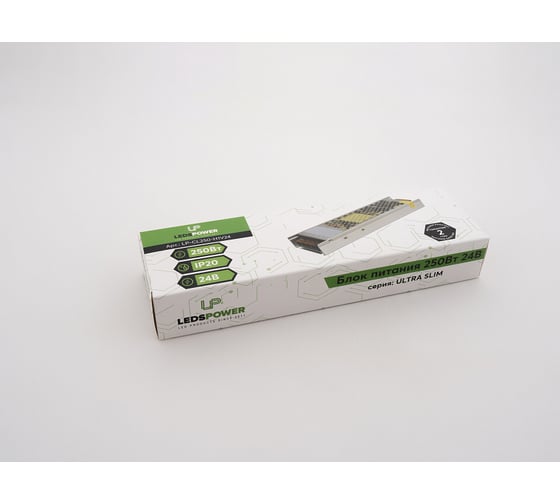 Блок питания LEDS POWER 250Вт, 24В, ULTRA SLIM 002682