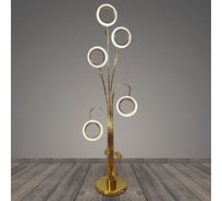 Торшер РОСТОК G2133/5 GD золото LED 5*8W h1540, BTH23 988367998