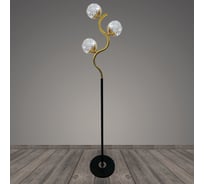 Торшер РОСТОК T2115/3 GD+BK золото/черный LED 3*8W h1650, BTH23 988368639