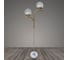 Торшер РОСТОК T2114/2 GD+WT золото/белый LED 2*8W h1580, BTH23 988368533 1