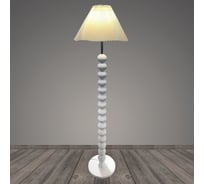 Торшер РОСТОК T2164 WT белый/белый абажур 1x40W E27 h1640, BTH23 988371868