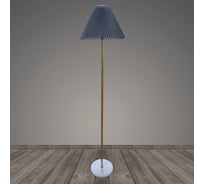 Торшер РОСТОК T2198 GD+WT золото+белый/серый абажур 1x40W E27 h1600, BTH23 988371848