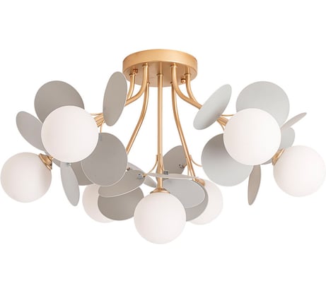 Потолочная люстра ARTE LAMP PEACOCK A1369PL-7GY