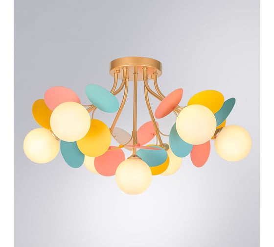 Потолочная люстра ARTE LAMP PEACOCK A1369PL-7MD