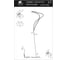 Торшер ARTE LAMP HYPERBOLA A1987PN-28BK 6