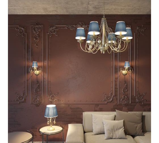 Бра ODEON LIGHT, текстиль E14 40W NIAGARA 3921/1W